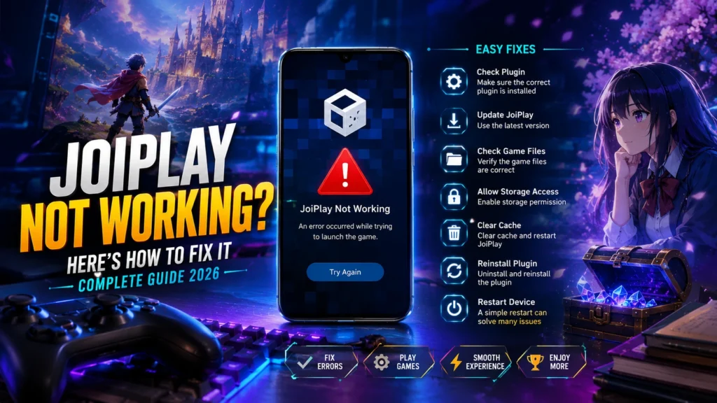 JoiPlay Not Working